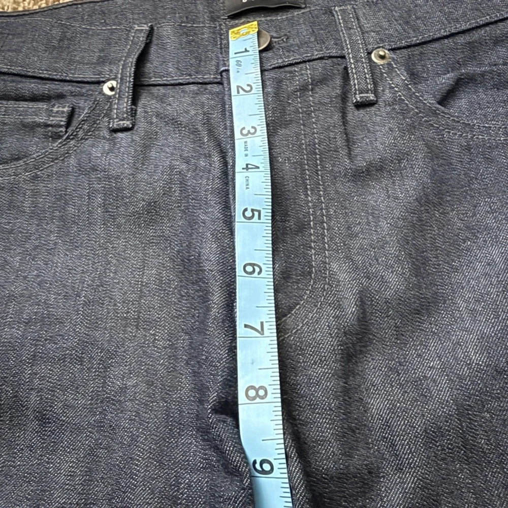 DSTLD Selvedge Slim Raw Denim Jeans Indigo Blue Made in USA 30 x 30 AA07